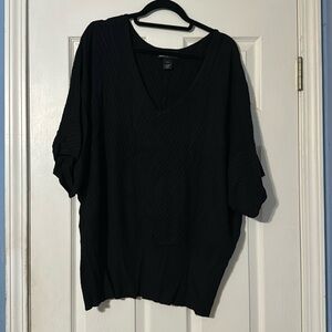 Lane Bryant 22/24 sweater black